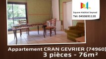 A vendre - Appartement - CRAN GEVRIER (74960) - 3 pièces - 76m²