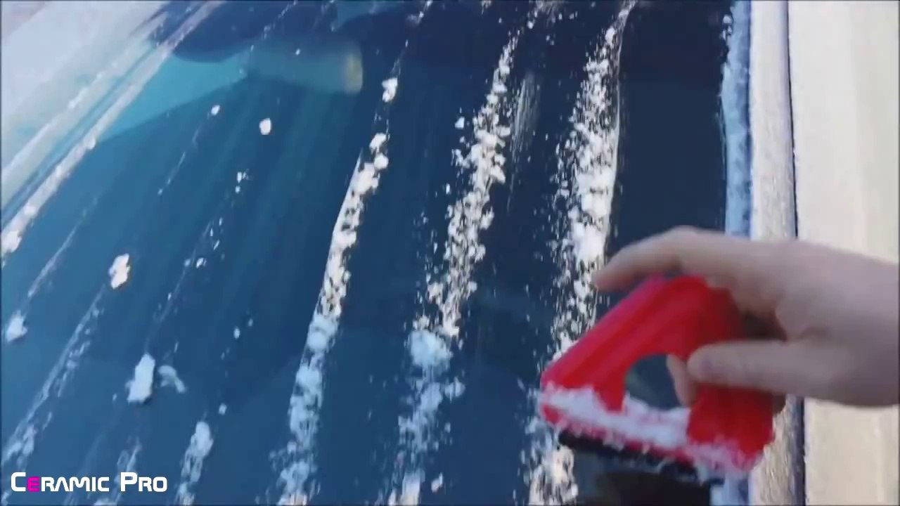 Как работает Ceramic Pro Glass зимой?
