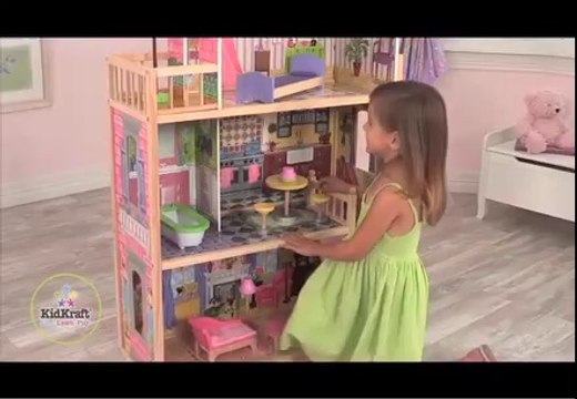 kidkraft kayla wooden dollhouse