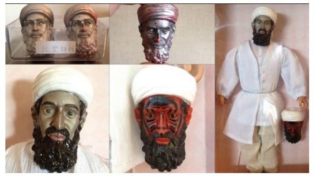 La CIA diseñó un muñeco de Osama bin Laden con cara de demonio