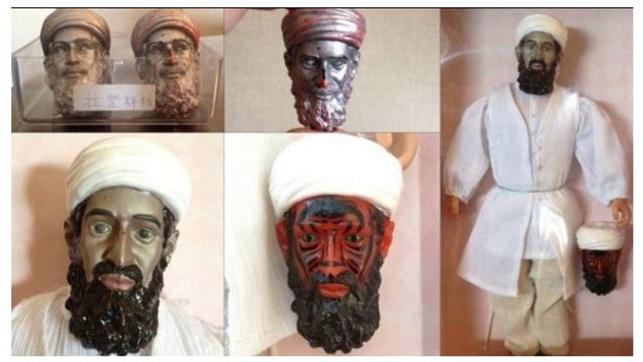 La CIA diseñó un muñeco de Osama bin Laden con cara de demonio