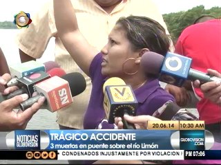 3 muertos tras colisión en puente del río El Limón