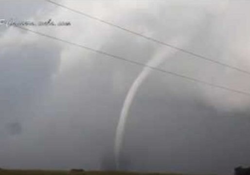 Dramatic Views of Tornado in South Dakota Town of Alpena