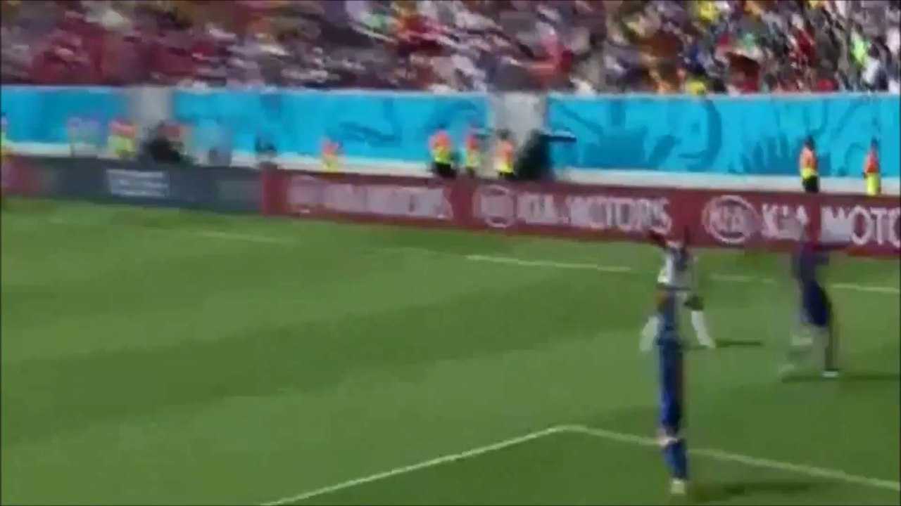 Italy 0:1 Costa Rica, Bryan Ruiz, World Cup
