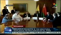Ecuador y Bielorrusia firman un acuerdo mutuo de exención de visados
