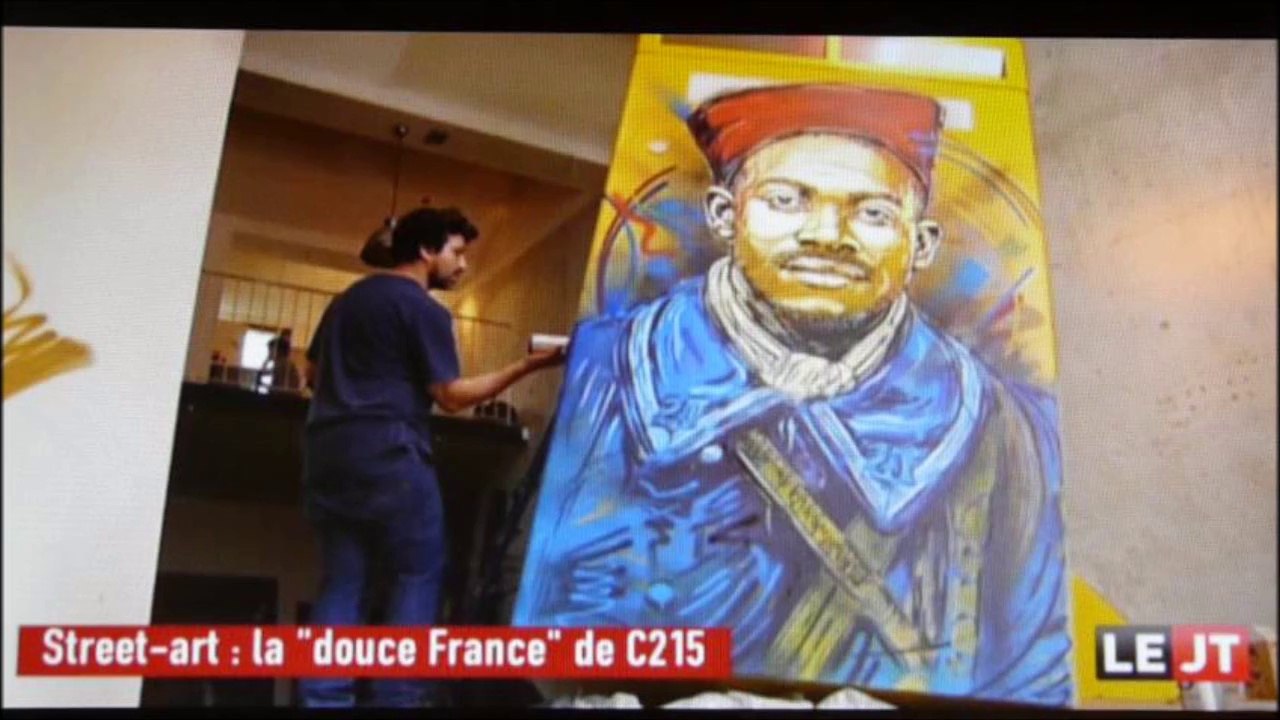 "C 215" Le Pochoir dans l' Art de la Rue