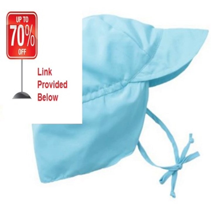 Cheap Deals i play. Unisex-Baby Newborn Solid Flap Sun Protection Hat Review