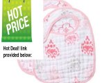 Cheap Deals Angel Dear Muslin Bibs, Ikat Review