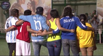 Ranbir Kapoor CAUGHT playing FOOTBALL with Armaan Jain