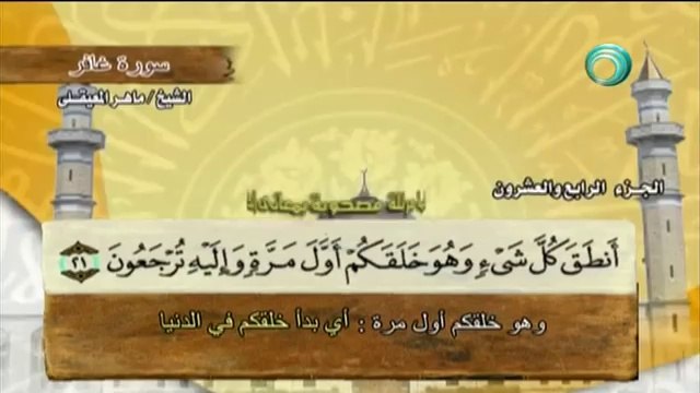 سورة فصلت بمعاني الكلمات - ماهر المعيقلي