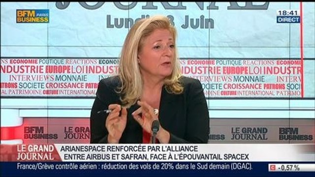 Stéphane Israël, président directeur général d'Arianespace, dans Le Grand Journal - 23/06 3/4