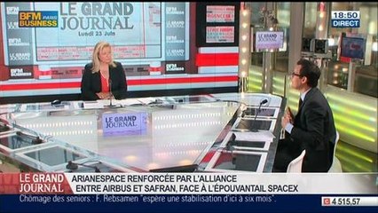 Stéphane Israël, président directeur général d'Arianespace, dans Le Grand Journal - 23/06 4/4