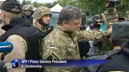 L'Ukraine proclame un cessez-le-feu d'une semaine dans l'Est