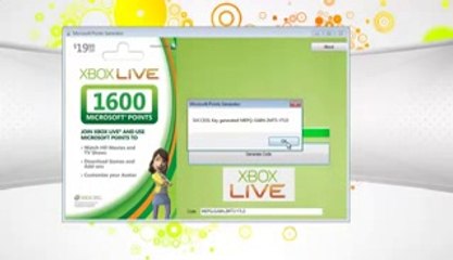 Xbox Live Gratuit Générateur de Point Microsoft