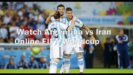 Watch Argentina vs Iran Full Match Stream