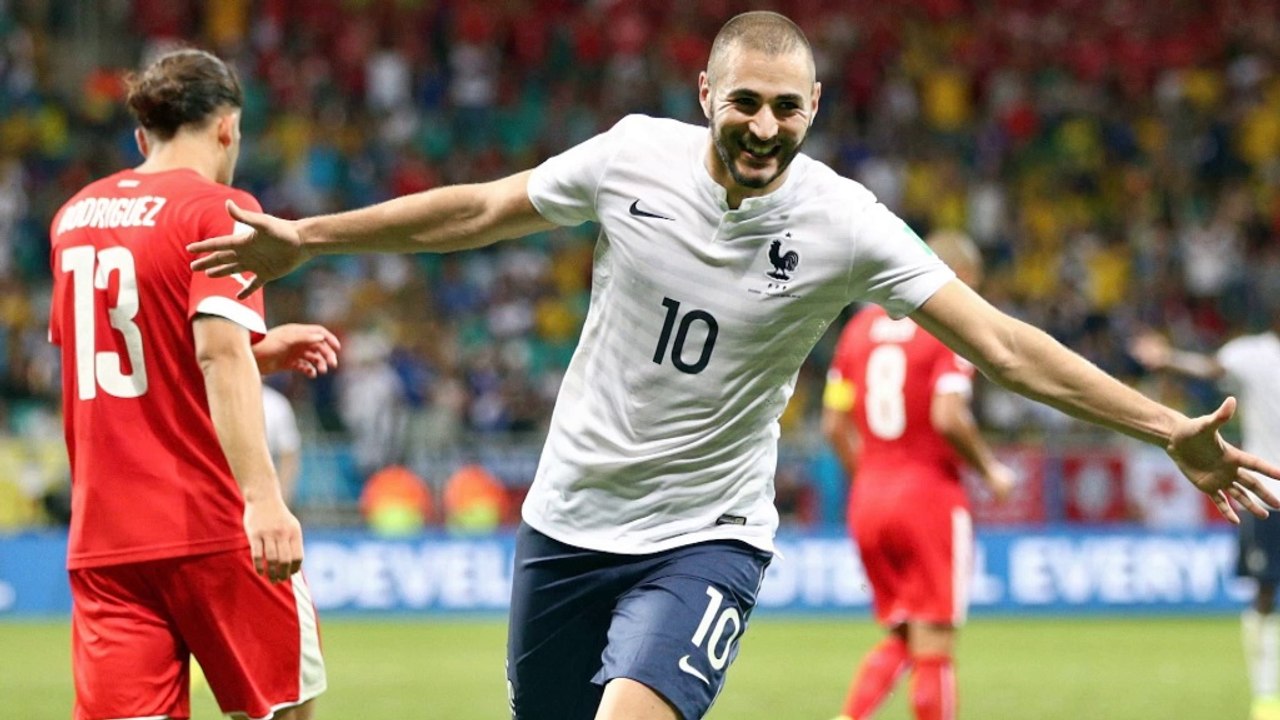 WM 2014: Benzema schockt Hitzfelds Schweizer