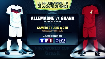 Argentine - Iran, Allemagne - Ghana... Le programme TV du jour !