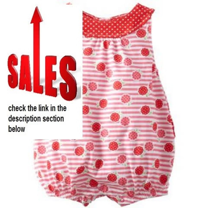 Cheap Deals Baby Togs Baby-girls Infant Stripe Raspberry Printed Romper Review