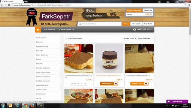 Gürsoy Kakaolu Fındık Kreması