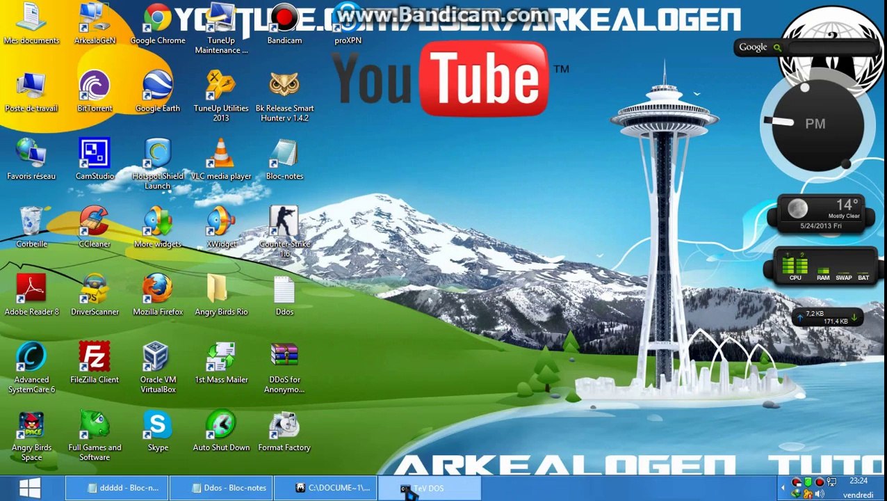 HOw To Hack Website (Attack Ddos) By ArkealoGeN!! [Tuto DZ]