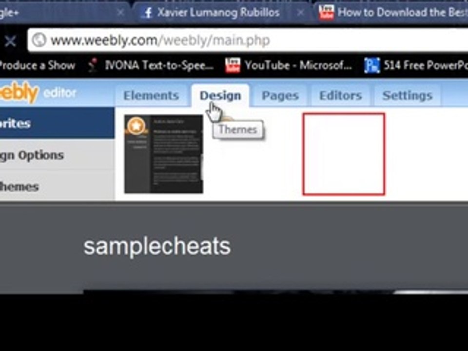 How to make a hack website in weebly