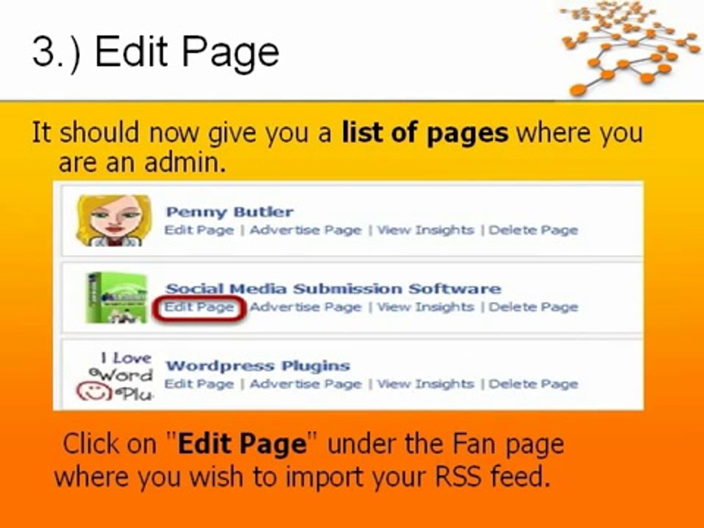 ⁣How to Import Blog RSS into Facebook Fan Page