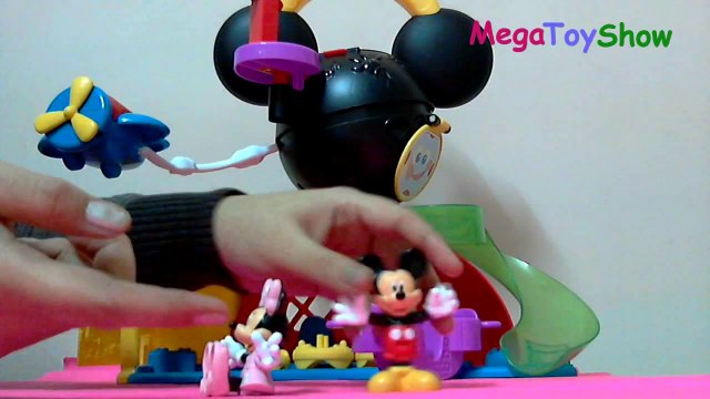 Disney Mickey Mouse Clubhouse Fly n Slide Clubhouse [Mickey Mouse Toys Full Episodes]