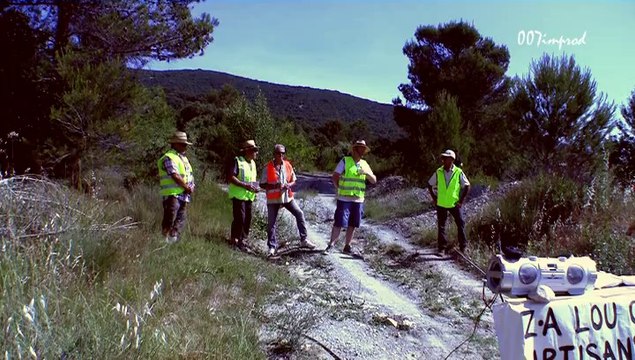 20140621 boisset et gaujac manif quai de transfert des ordures