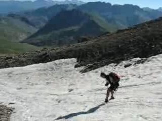 Ramasse au Pic Blanc