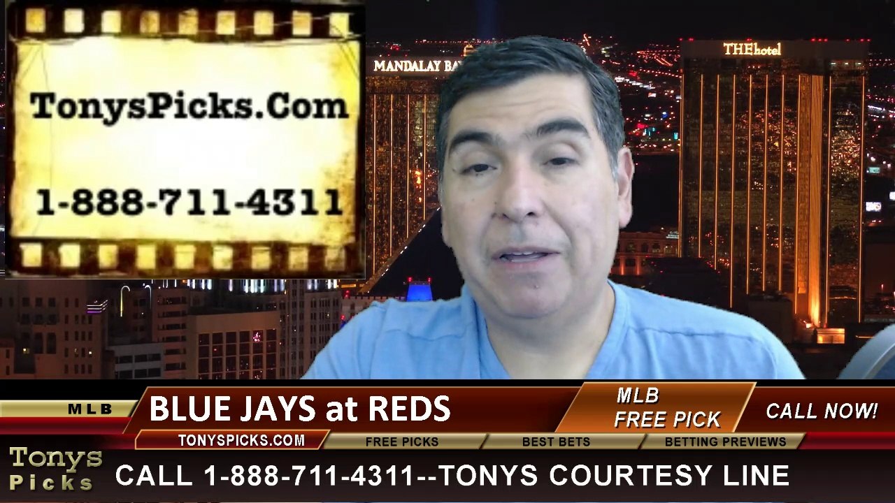 MLB Pick Cincinnati Reds vs. Toronto Blue Jays Odds Prediction Preview 6-21-2014