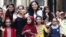 Amrita Rao Visited 'Pratham' NGO