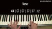 Rehab Piano Tutorial by Amy Winehouse