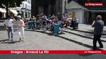 Saint-Brieuc. Fête de la musique : premières notes et premiers pas de danse en ville