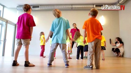 Ici, on donne des cours de fitness dès l'âge de 2 ans