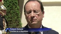 Mondial-2014: François Hollande salue la victoire des Bleus