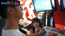 3 Hot Asian Girls are not distracting this gamer from his game