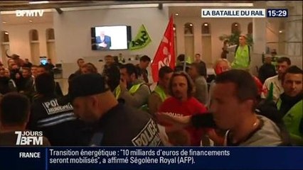 7 jours BFM: Grève des cheminots: La bataille du rail – 21/06