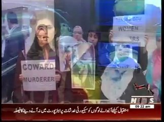 Protest against LahoreMassacre in front of Pak. Embassy (Paris)