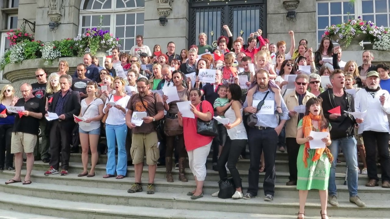 Happening Henin-Beaumont 21-06-14