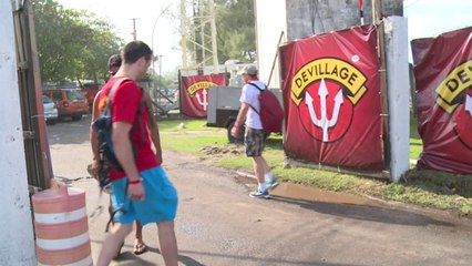 Mondial-2014: Le "camping de luxe" des Belges, c'est "Koh-lanta"