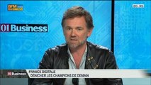 France Digitale: comment dénicher les champions de demain ?: Olivier Mathiot et Jean Bourcereau, dans 01Business - 21/06 3/4