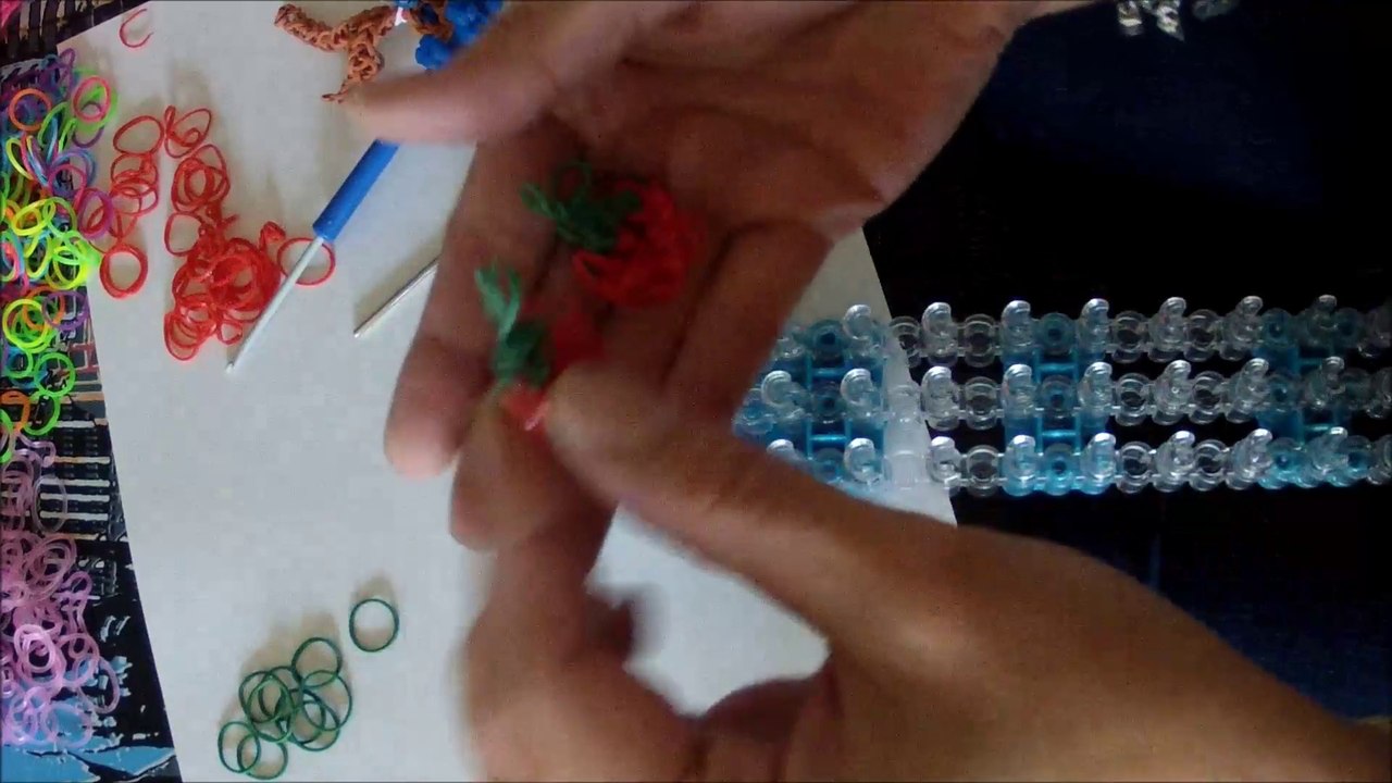 Tutoriel tomate rainbow loom