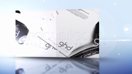 GHD Hair - Kasa Önü Üçgen Ayaklı Tanıtım Kartı