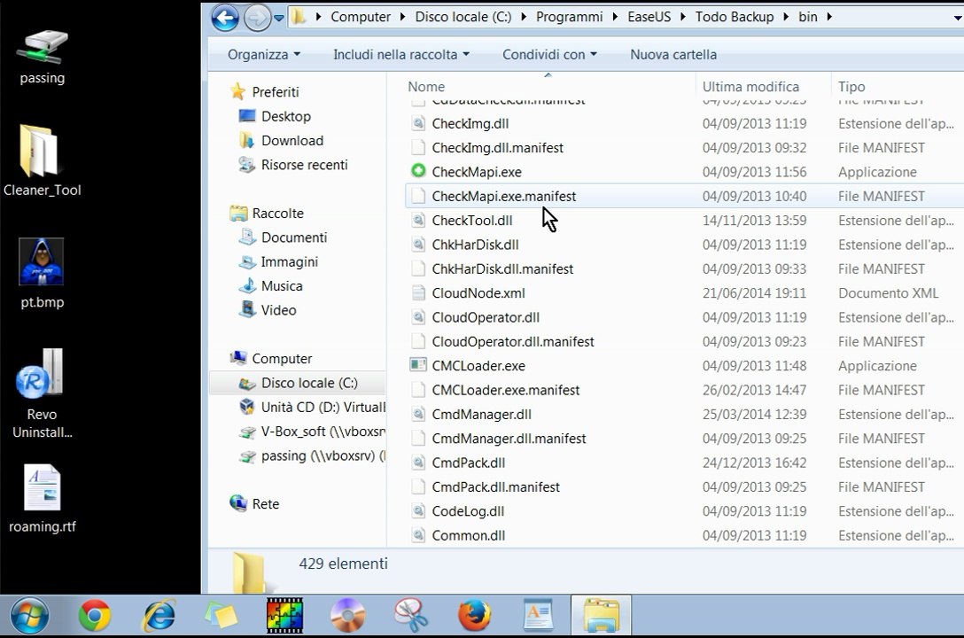 EaseUS Todo Backup Free v.6.5 and make WinPe
