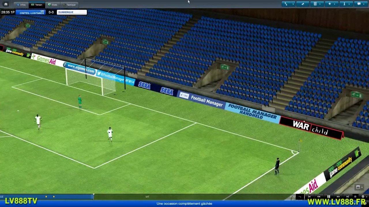 Football Manager 2014 - Alex Reeves Story n°5 - Episode n°13 - LV888TV