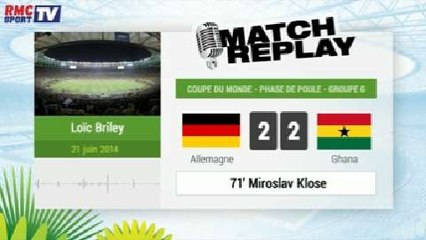 Allemagne - Ghana : Le Match Replay avec le son RMC Sport ! 21/06