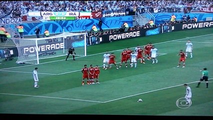 MUNDIAL 2014: Messi intenta el gol (Argentina x Irán)