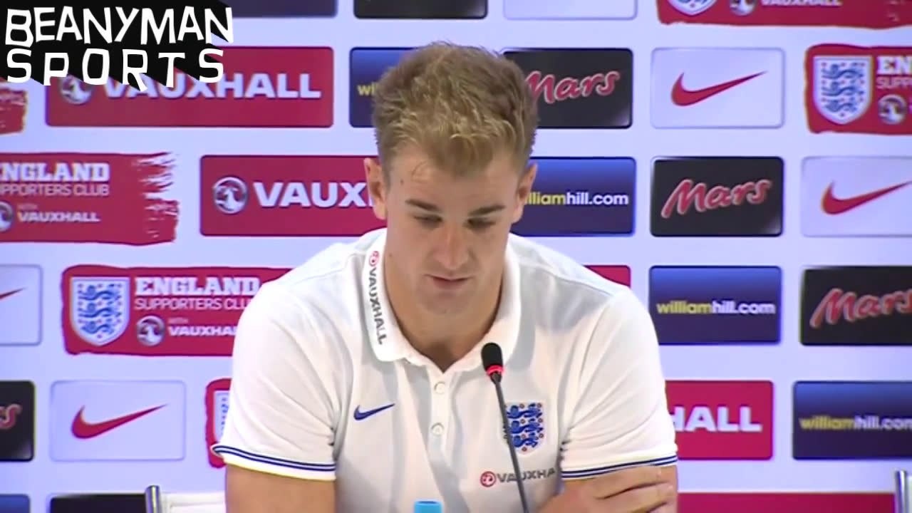 World Cup 2014 - Joe Hart Thanks Fans & Apologises For Italy & Uruguay Defeats