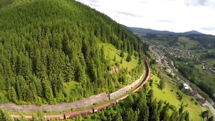 Pasul Mestecăniş (filmare aeriană)