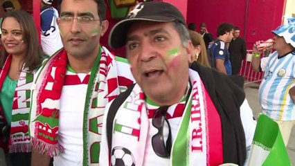 Argentinos comemoram classificação